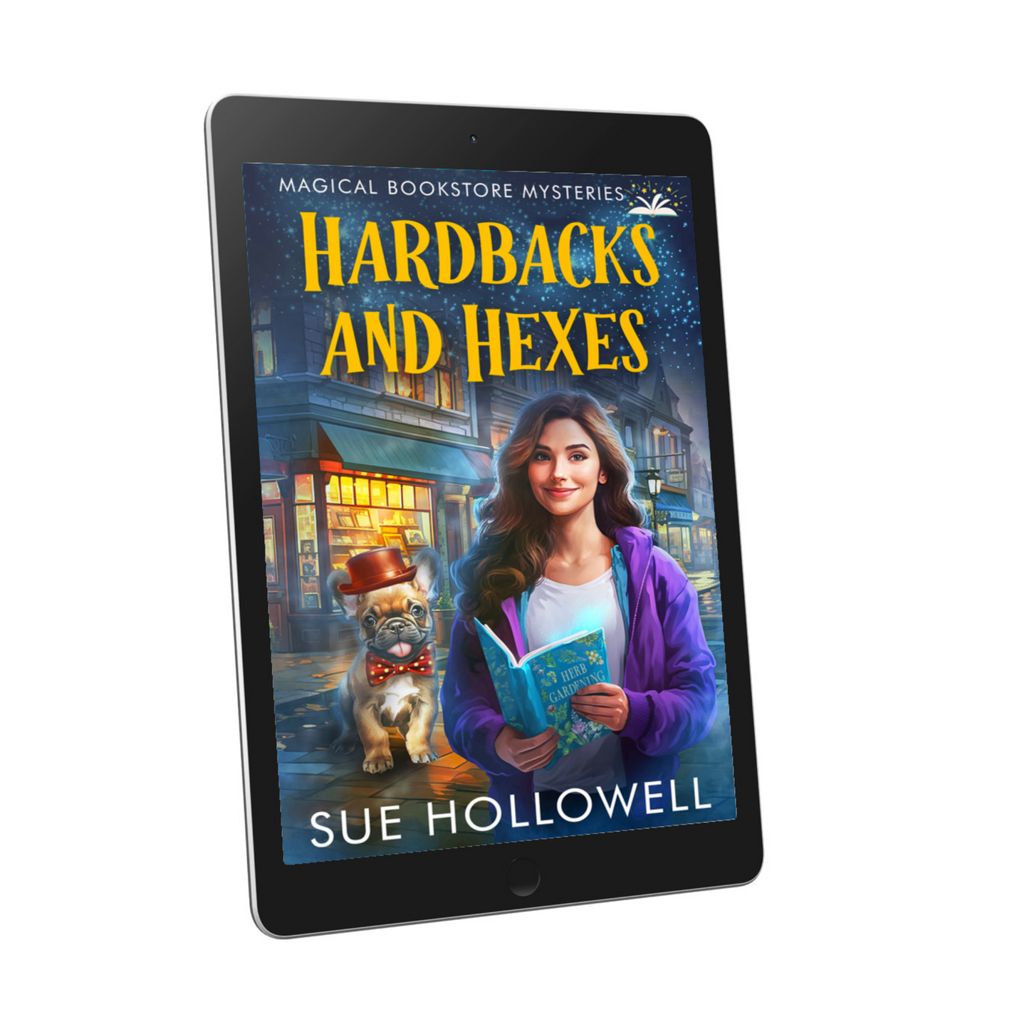 Hardbacks and Hexes Magical Bookstore cozy mystery